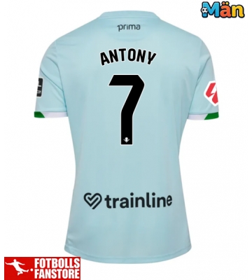 Real Betis Antony #7 Bortatröja 2025-26 Kortärmad